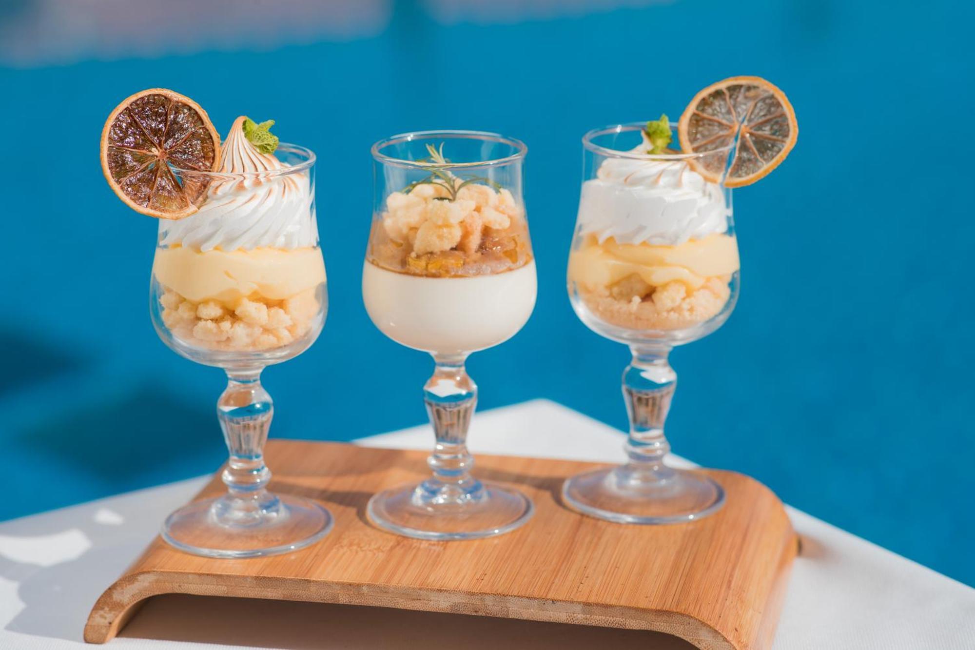 Grand Mogador Agdal & Spa Marakeş Dış mekan fotoğraf A lemon meringue dessert