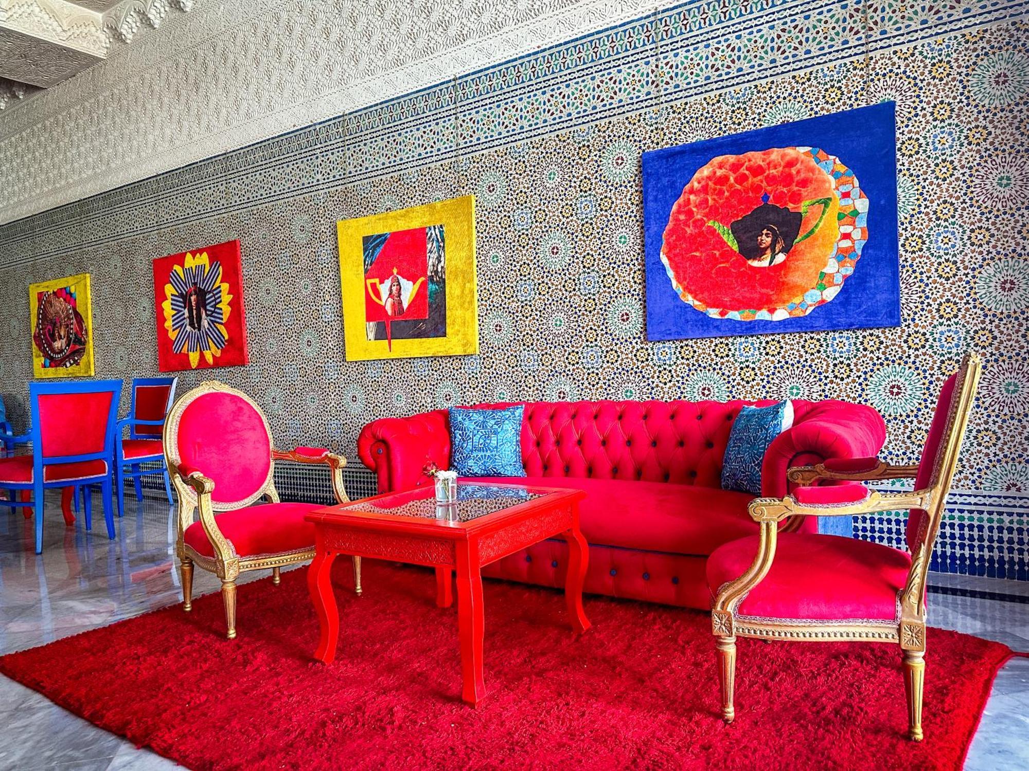 Grand Mogador Agdal & Spa Marakeş Dış mekan fotoğraf The interior of the restaurant