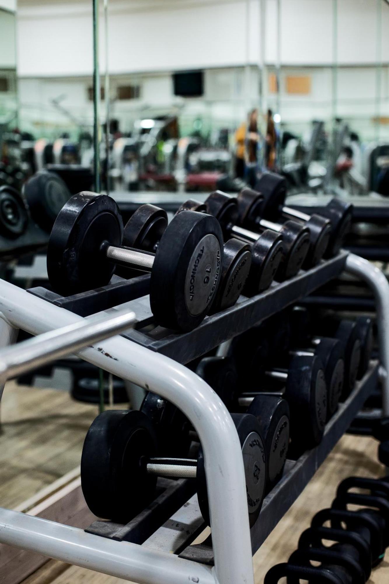 Grand Mogador Agdal & Spa Marakeş Dış mekan fotoğraf Dumbbells on a rack